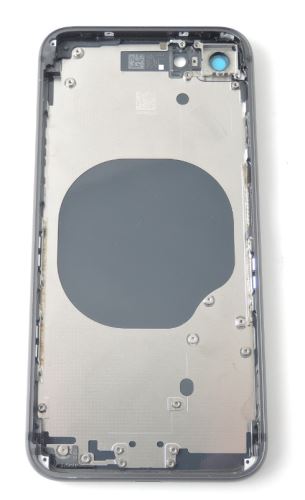 Apple iPhone 8 kompletní zadný kryt černý