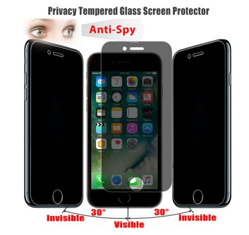 Apple iPhone 7+,8+ kouřové tvrzené sklo