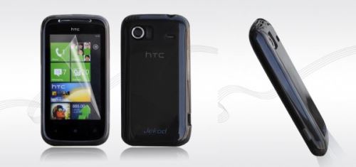 JEKOD TPU ochranné puzdro Black pre HTC 7 Mozart