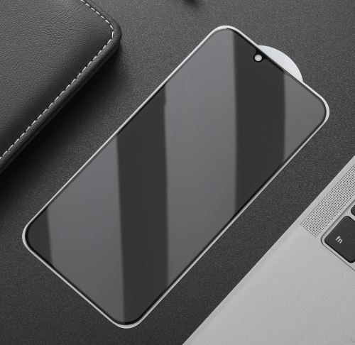 Iphone 13 mini 2.5D privátní tvrzené sklo+prachovka