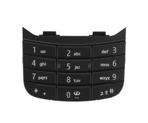 Nokia 6600is klávesnica spodná čierna