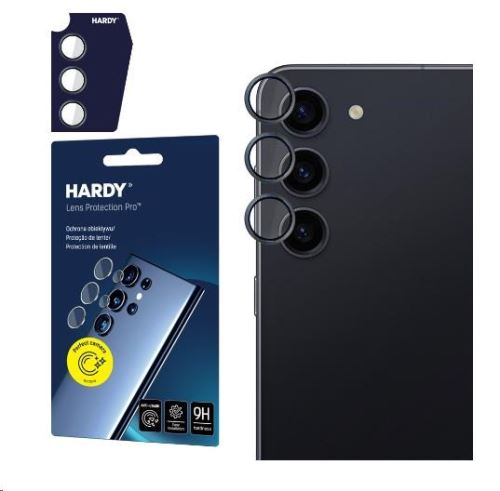 3mk ochrana kamery HARDY Lens Protection Pro pre Galaxy S23/S23+ Black