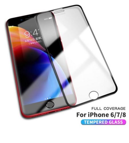 Apple iPhone 6,6s,7,8 - 2.5D full screen tvrdené sklo Black