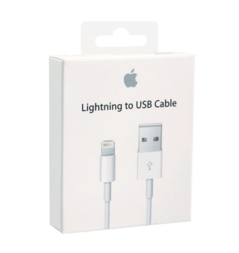 ME291ZM/A Apple originálny Lightning USB dátový kábel (0.5m) White (EU Blister)