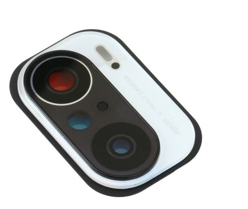 Xiaomi Poco F3 rámček kamery+sklíčko bílé
