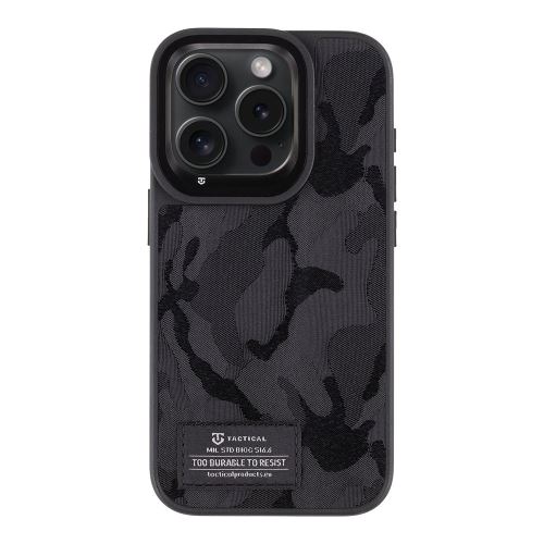 Tactical Camo Troop Kryt pre Apple iPhone 15 Pro Black