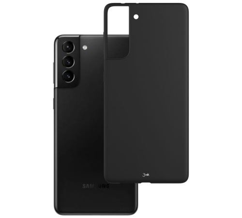 3mk ochranný kryt Matt Case pre Samsung Galaxy S21+ (SM-G996), černá