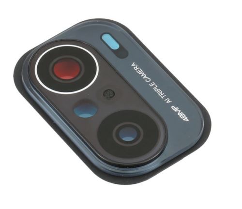 Xiaomi Poco F3 rámček kamery+sklíčko černé