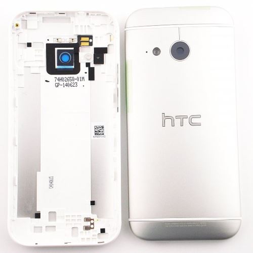 HTC One Mini 2 (M8MINn) kryt batérie strieborný (Silver)