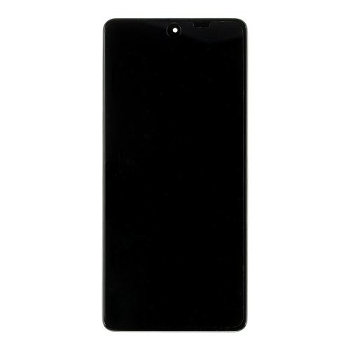 LCD displej + dotyk + predný kryt pre Xiaomi Redmi Note 12 Pro 5G Black (Service Pack)