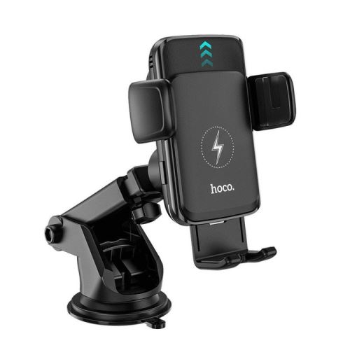 HOCO S35 Car Holder with Wireless Charging Automatic Sensor 15W Smart Black