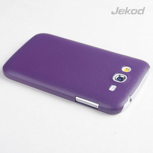 JEKOD Shield kožený zadný kryt Purple pre Samsung i9080 Galaxy Grand / i9082 Galaxy Grand