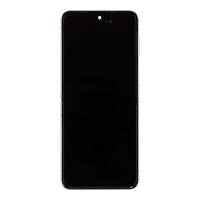 LCD displej + dotyk + predný kryt Samsung F721 Galaxy Z Flip 4 5G Bora Purple (Service Pack)