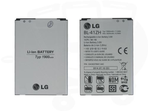 BL-41ZH LG batéria 1900mAh Li-Ion (Bulk)