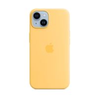 MPT23ZM/A Apple iPhone 14 Silicone Case with MagSafe - Sunglow