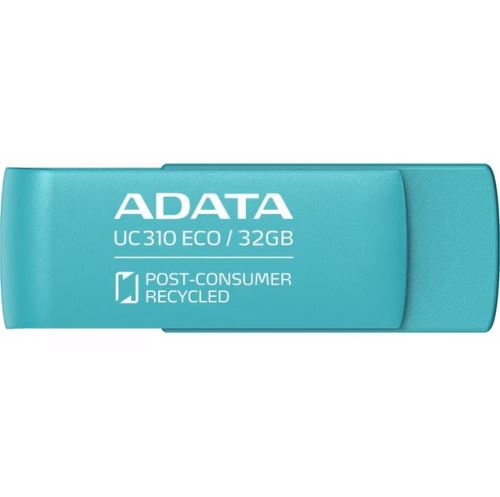 ADATA UC310 ECO/32GB/USB 3.2/USB-A/Zelená