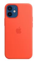 Apple iPhone 12 mini Silicone Case with MagSafe - Electric Orange
