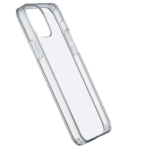 CellularLine Clear Duo zadný kryt s ochranným ramčekom pre iPhone 12/12 Pro transparentná