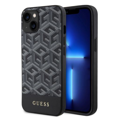 Guess PU G Cube MagSafe Zadní Kryt pre iPhone 15