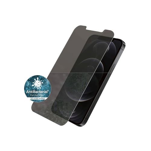 PanzerGlass ochranné sklo Standard Fit Privacy AB pre iPhone 12/12 Pro - Clear