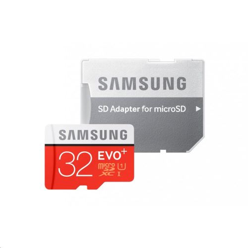 microSDHC 32GB EVO Plus Samsung Class 10 vr. adaptéra (MB-MC32GA/EU)