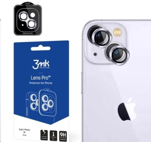 3mk ochrana kamery Lens Pro pre Apple iPhone 15, Blue
