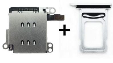 Apple iPhone XR dual čítačka SIM+ tray bílý