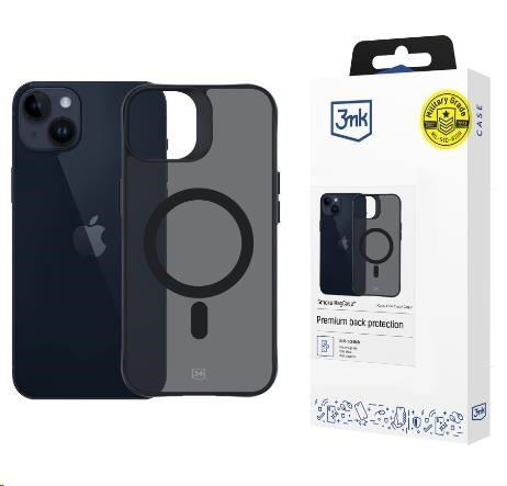 3mk ochranné pouzdro Smoke MagCase pre iPhone 14 Plus