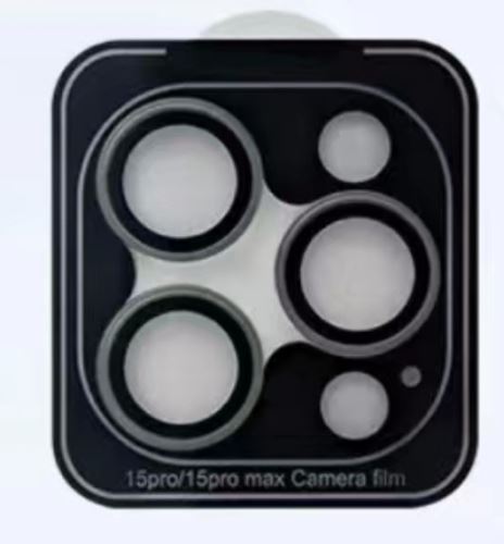 iPhone 15 Pro,15 Pro Max kamera tvrdené sklo titanium