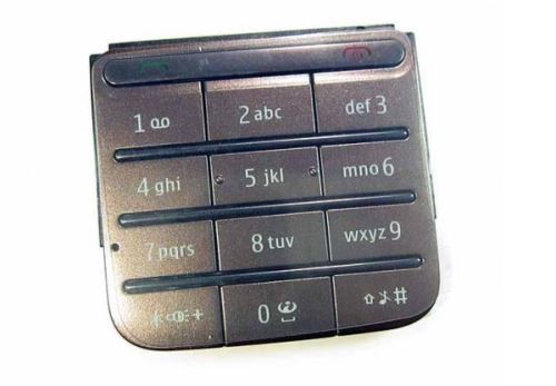 Nokia C3-01 klávesnica hnedá