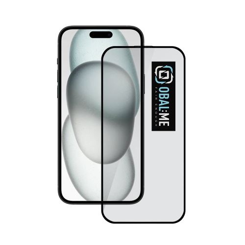 OBAL:ME 5D Tvrzené Sklo pre Apple iPhone 15 Black