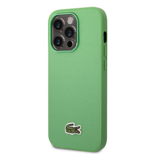 Lacoste Iconic Petit Pique Logo Zadní Kryt pre iPhone 14 Pro Green
