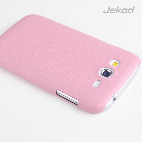 JEKOD Shield kožený zadný kryt Pink pre Samsung i9080 Galaxy Grand / i9082 Galaxy Grand Du