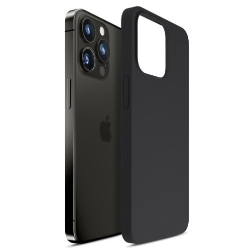 3mk ochranný kryt Hardy Silicone MagCase pre Apple iPhone 14 Pro, černá