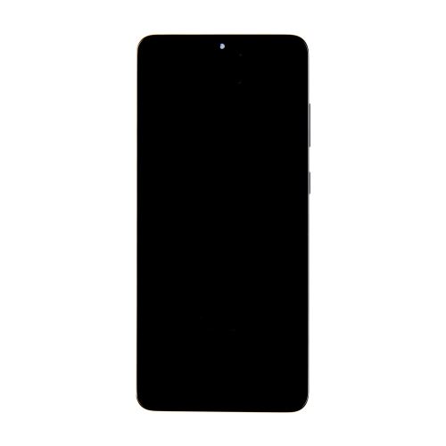 LCD displej + dotyk + predný kryt Samsung G985/G986 Galaxy S20+ Cosmic Black No Camera (Service Pack)