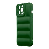 OBAL:ME Puffy Kryt pre Apple iPhone 13 Pro Dark Green