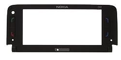 Nokia E90 kryt LCD hnedý