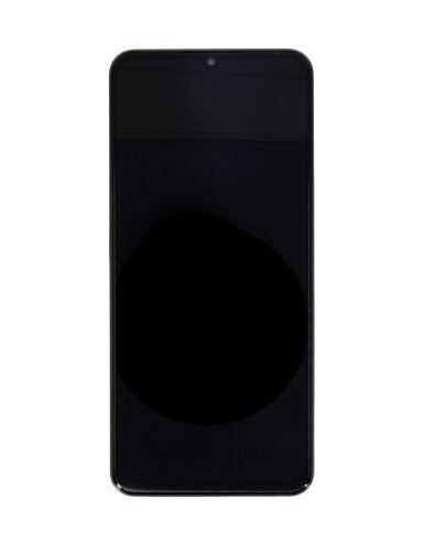 LCD displej + dotyk + predný kryt Samsung A235 Galaxy A23 Black (Service Pack)