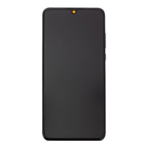 Huawei P30 Lite LCD displej + dotyk + predný kryt Black (pro 48MP foto) (Service Pack)