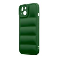 OBAL:ME Puffy Kryt pre Apple iPhone 15 Dark Green