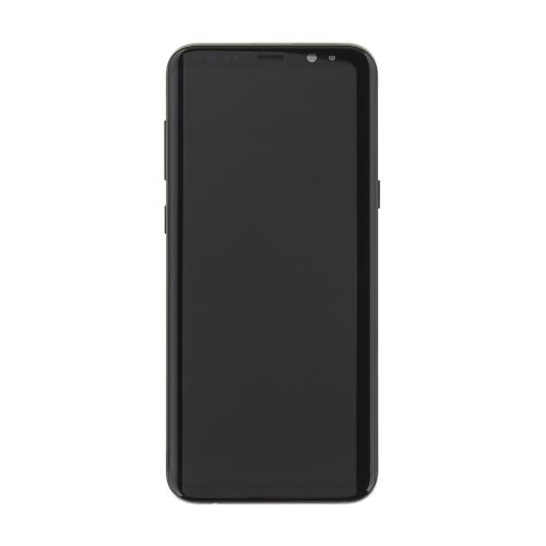 LCD displej + dotyk + predný kryt Samsung G955 Galaxy S8 Plus Black (Service Pack)