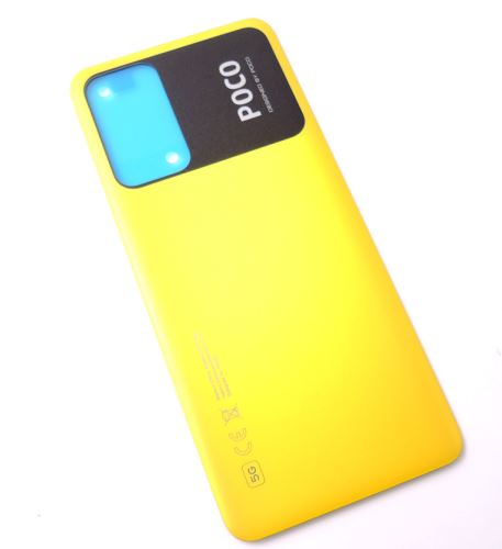 Xiaomi Poco M4 PRO 5G kryt batéria žlutý