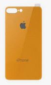 iPhone 7+,8+ zadné tvrdené sklo žlté