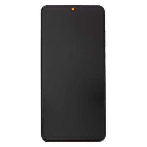 Huawei P30 Lite LCD displej + dotyk + predný kryt White (pro 48MP foto) (Service Pack)