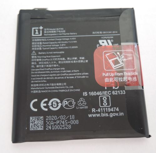 Oneplus BLP745 batéria