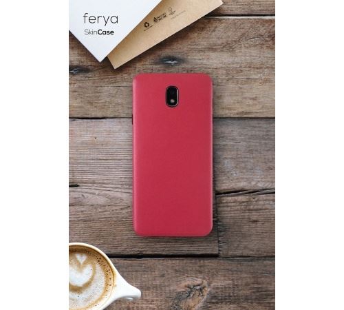 3mk ochranná fólie Ferya pre Samsung Galaxy J5 2017, vínově červená matná