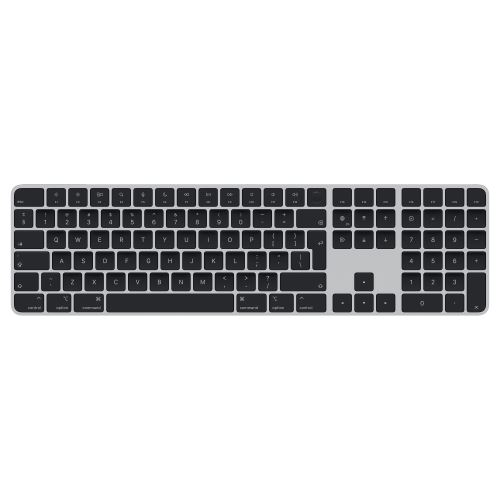 Apple Magic Keyboard s Touch ID a Numerickou klávesnicou - INT English - Čierne klávesy