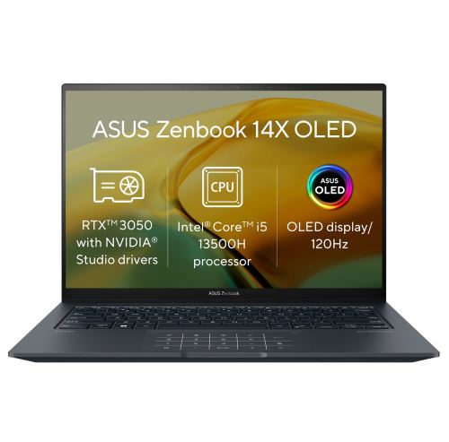 ASUS Zenbook 14X OLED/UX3404VC/i5-13500H/14,5"/2880x1800/16GB/1TB SSD/RTX 3050/W11H/Gray/2