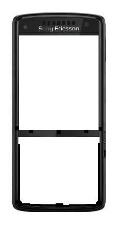 Sony Ericsson K850i Predný kryt čierny