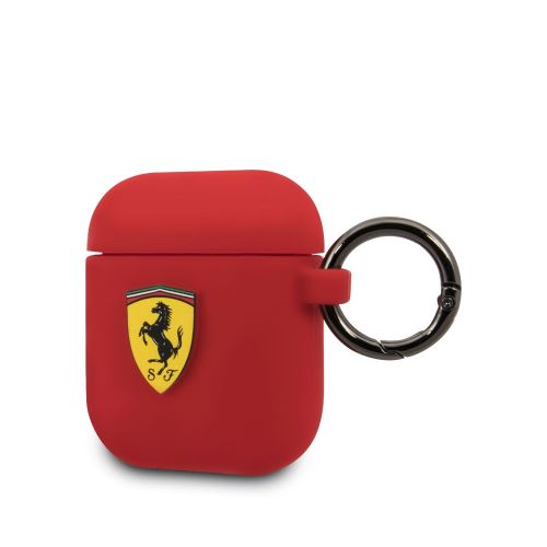 Ferrari silikónový kryt pre Airpods 1/2 Red